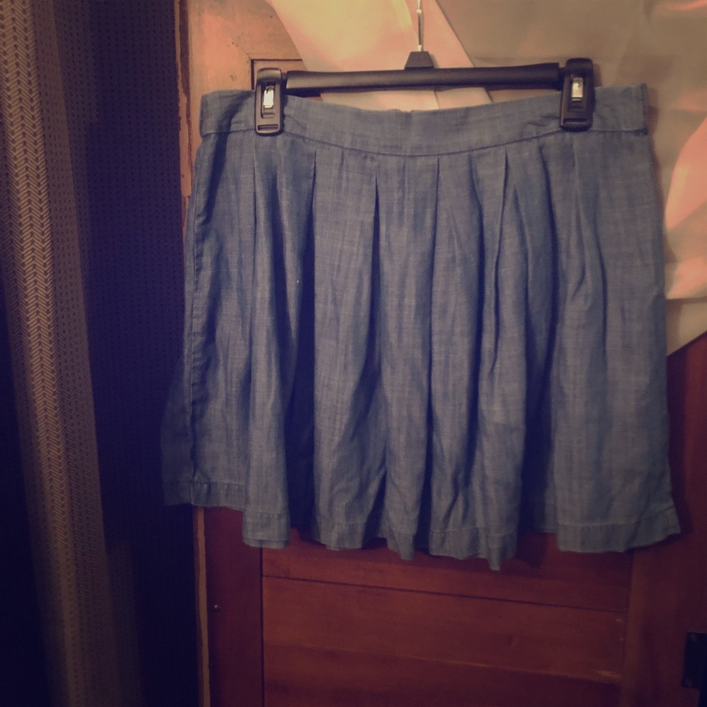 American Eagle Outfitters Denim Skater Skirt